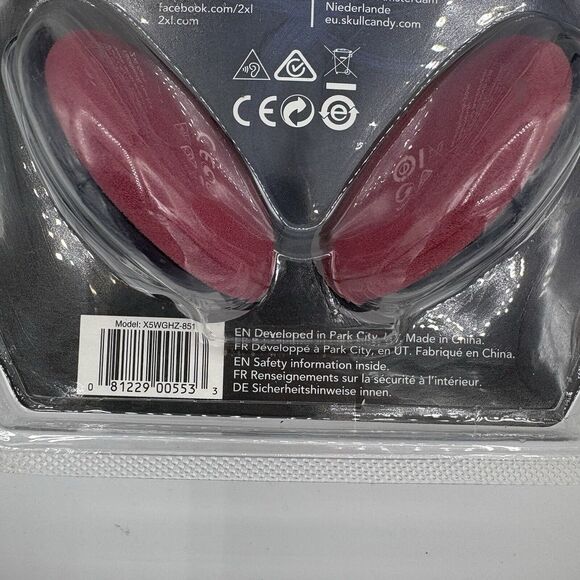 Skullcandy 2XL‎ Adjustable Headband Headphones Pink Wage 30 mm Driver Size B2 - Picture 6 of 9